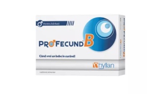 Profecund B pentru barbati, 30 capsule, Hyllan