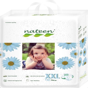 SCUTECE HIPOALERGENICE FLEX&FIT PREMIUM LINE XXL NR.6 >25 KG*14 BUC NATEEN