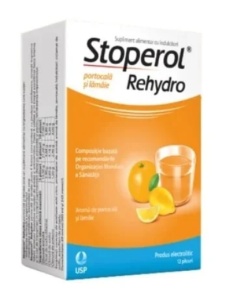 STOPEROL REHYDRO PORTOCALE SI LAMAIE * 12 PLIC