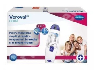 TERMOMETRU CU INFRAROSU PENTRU URECHE SI FRUNTE VEROVAL 925464