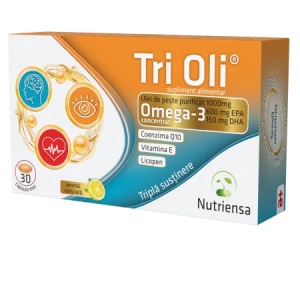 TRI OLI ( OMEGA 3) * 30 CAPSULE, ANTIBIOTICE SA