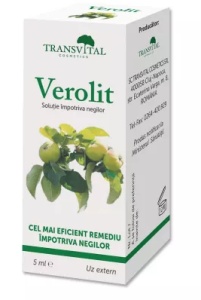 VEROLIT SOLUTIE IMPOTRIVA NEGILOR * 5 ML, TRANSVITAL