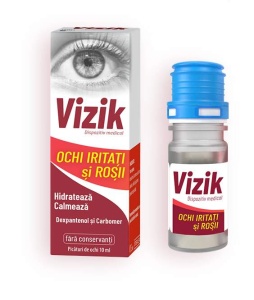 Vizik picaturi pentru ochi iritati si rosii, 10 ml, Zdrovit