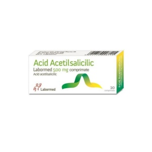 ACID ACETILSALICILIC LABORMED 500 MG * 20 COMPRIMATE