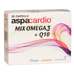 ASPACARDIO MIX OMEGA 3+ Q10 * 30 CAPSULE