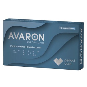 AVARON SUPOZITOARE * 10 BUC, PERFECT CARE DISTRIBUTION