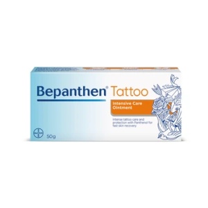 Bepanthen Tattoo unguent ingrijirea tatuajelor, 50 g, Bayer