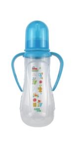 BIBERON DECORAT CU MANERE * 275 ML RO154 PRIMII PASI - Img 2