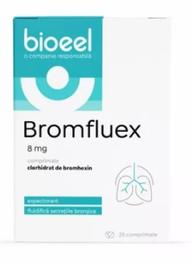 Bromfluex 8 mg, 25 comprimate, Bioeel