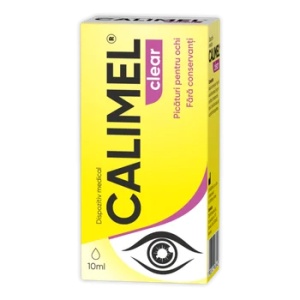 CALIMEL CLEAR, PICATURI OCHI * 10 ML, ZDROVIT