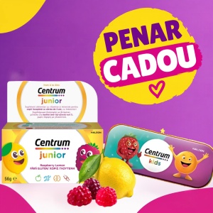 CENTRUM A-Z JUNIOR * 30 COMPRIMATE MASTICABILE + PENAR CADOU