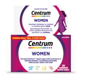CENTRUM PENTRU FEMEI * 30 COMPRIMATE + RUCSAC CADOU