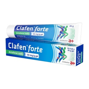 Clafen Forte, 50 mg/g, gel, 45 g, Antibiotice