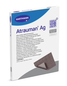 COMPRESE ATRAUMAN AG CU UNGUENT NEUTRU 10CM/10CM*10 BUC 499603, HARTMANN