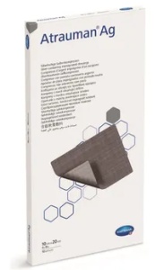 COMPRESE ATRAUMAN AG CU UNGUENT NEUTRU 10CM/20CM*10BUC 499575