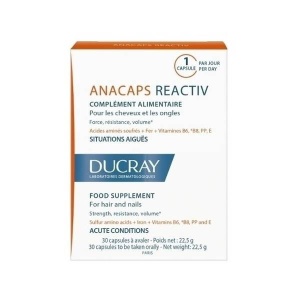 DUCRAY ANACAPS REACTIV, 30 CAPSULE
