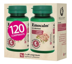 EMOCALM CU VALERIANA * 60 COMPRIMATE DACIA PLANT 1+1 PROMO