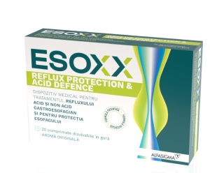 ESOXX REFLUX PROTECTION & ACID DEFENCE * 20 COMPRIMATE