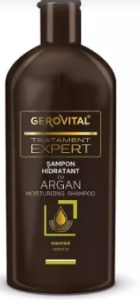 Gerovital sampon hidratant cu argan, 250 ml, Farmec