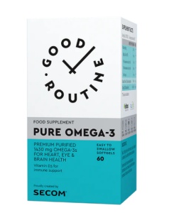GOOD ROUTINE PURE OMEGA-3 * 60 CAPSULE MOI, SECOM