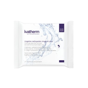 IVATHERM SERVETELE DEMACHIANTE FATA SI OCHI, 25 BUC