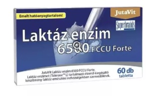 JUTAVIT ENZIMA LACTAZA 6500 FCCU * 60 COMPRIMATE