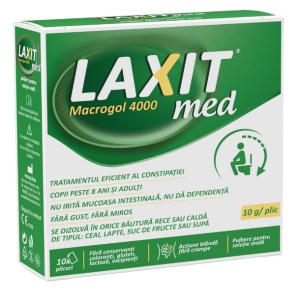 LAXIT MED * 10 PLICURI/10 G, FITERMAN