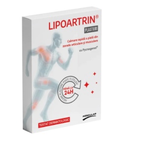 LIPOARTRIN * 5 PLASTURI, AESCULAP