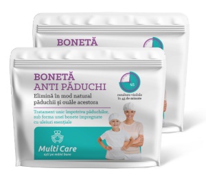 MULTI CARE BONETA ANTI PADUCHI * 2 BUC +PIEPTAN