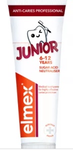 PASTA DE DINTI ELMEX ANTI CARIES PROFESSIONAL JUNIOR * 75 ML 3345