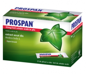 Prospan solutie orala, 5 ml, 21 plicuri