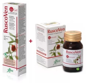 RUSCOVEN PLUS * 50 CAPSULE + RUSCOVEN GEL BIO * 100 ML
