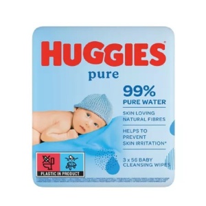 Servetele umede pentru copii Huggies Pure 3, 56 buc