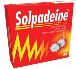 SOLPADEINE 500MG/8MG/30MG * 24 COMPRIMATE EFERVESCENTE