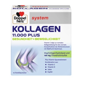 SYSTEM KOLLAGEN 11.000 PLUS * 10 FLACOANE BUVABILE, DOPPELHERZ