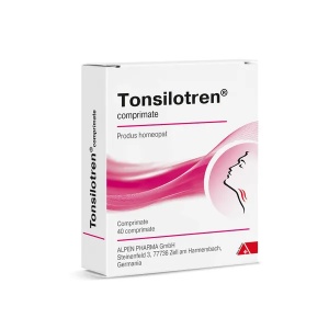 Tonsilotren, 40 comprimate, Dhu Germania
