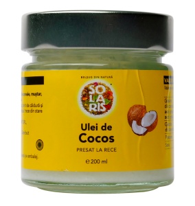 ULEI DE COCOS * 200 ML, SOLARIS