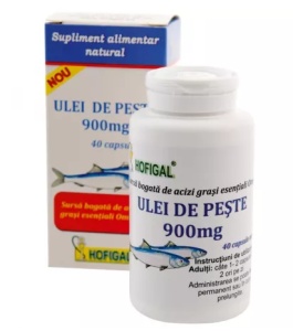 ULEI PESTE 900 MG * 40 CAPSULE MOI HOFIGAL