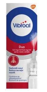 Vibrocil Duo 0.5 MG/ML + 06 MG/ML * 10 ML