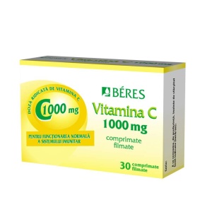 VITAMINA C 1000 MG * 30 COMPRIMATE, BERES