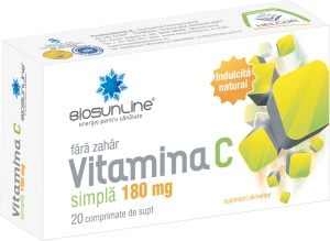 VITAMINA C 180 MG * 20 COMPRIMATE DE SUPT, HELCOR