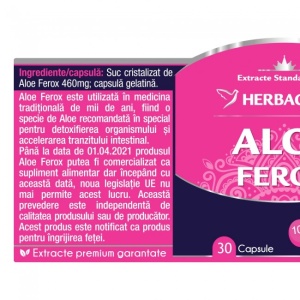 ALOE FEROX * 30 CAPSULE, HERBAGETICA - Img 2