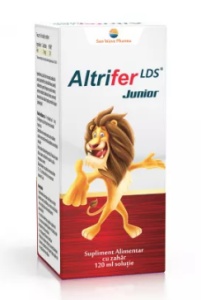 Altrifer LDS Junior Solutie, 120 ml, Sun Wave Pharma