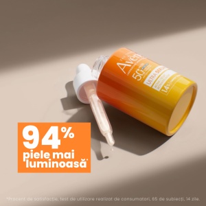 AVENE ULTRA SERUM SPF 50+ CU EFECT DE LUMINOZITATE * 30 ML - Img 4