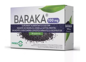 BARAKA 100 MG * 24 CAPSULE MOI, PHARCO