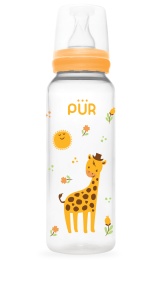 BIBERON CU DESEN 3+ LUNI PUR * 250 ML 9013