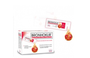BRONHOKLIR SIROP TUSE USCATA * 15 PLICURI/ 5 ML