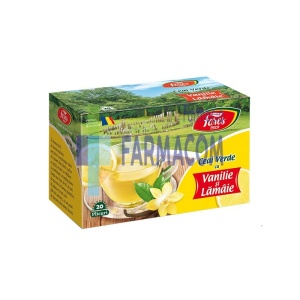 CEAI VERDE CU VANILIE SI LAMAIE * 20 PLIC FARES