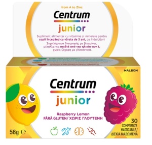 CENTRUM A-Z JUNIOR * 30 COMPRIMATE MASTICABILE