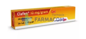 CLAFEN 1% GEL * 40 GR ANTIB